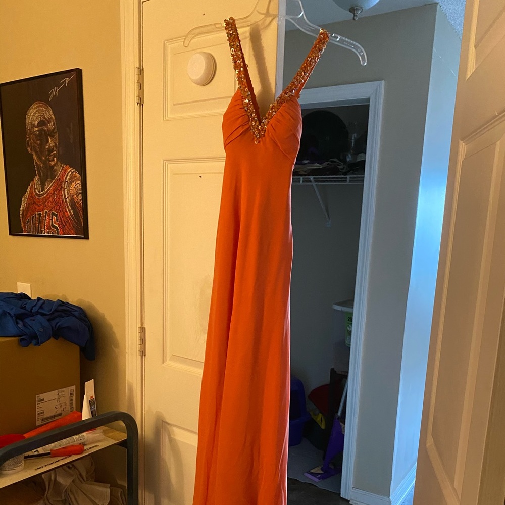 Coral Prom Dress